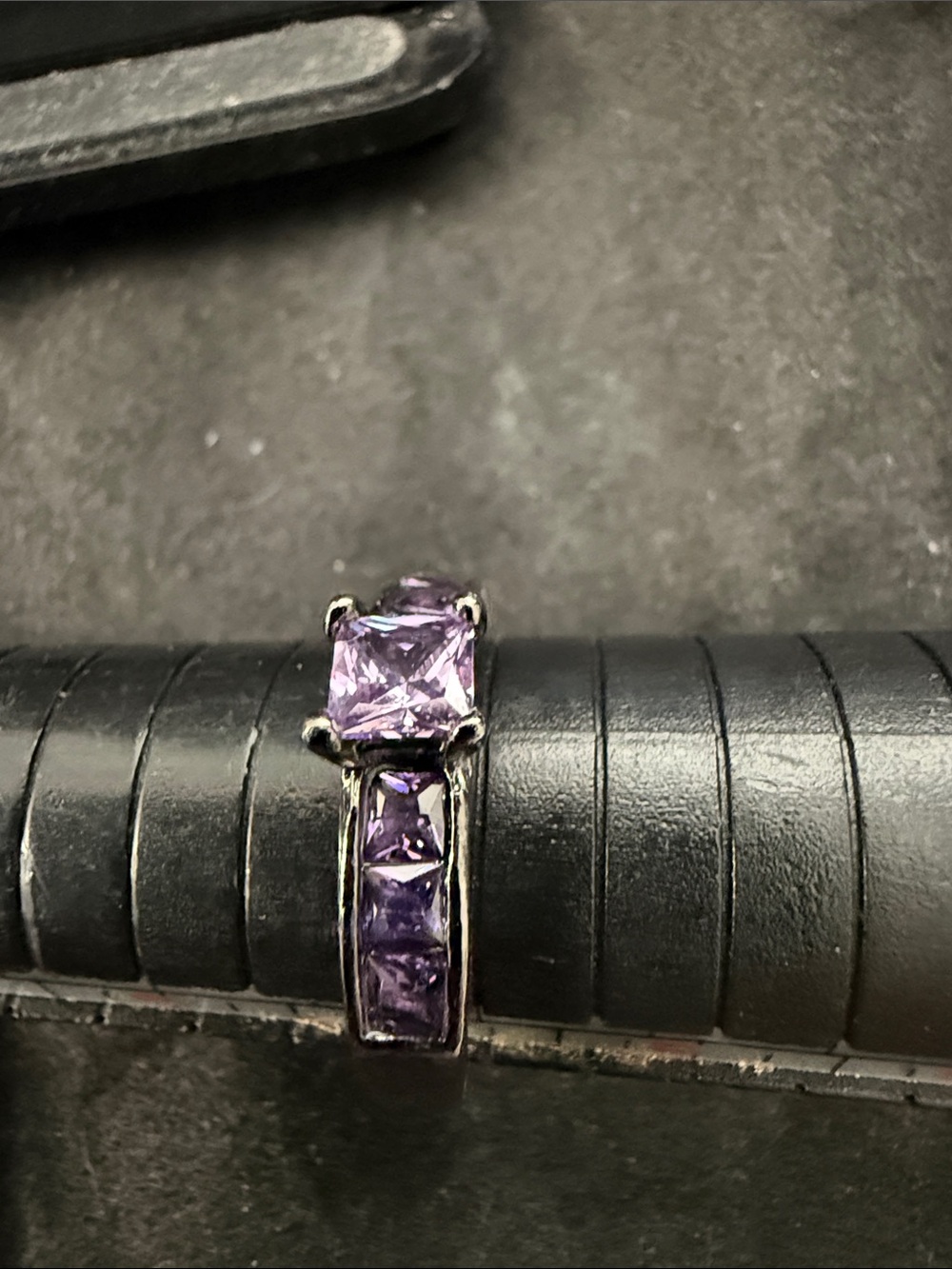 Purple Crystal Ring - Women's Jewelry